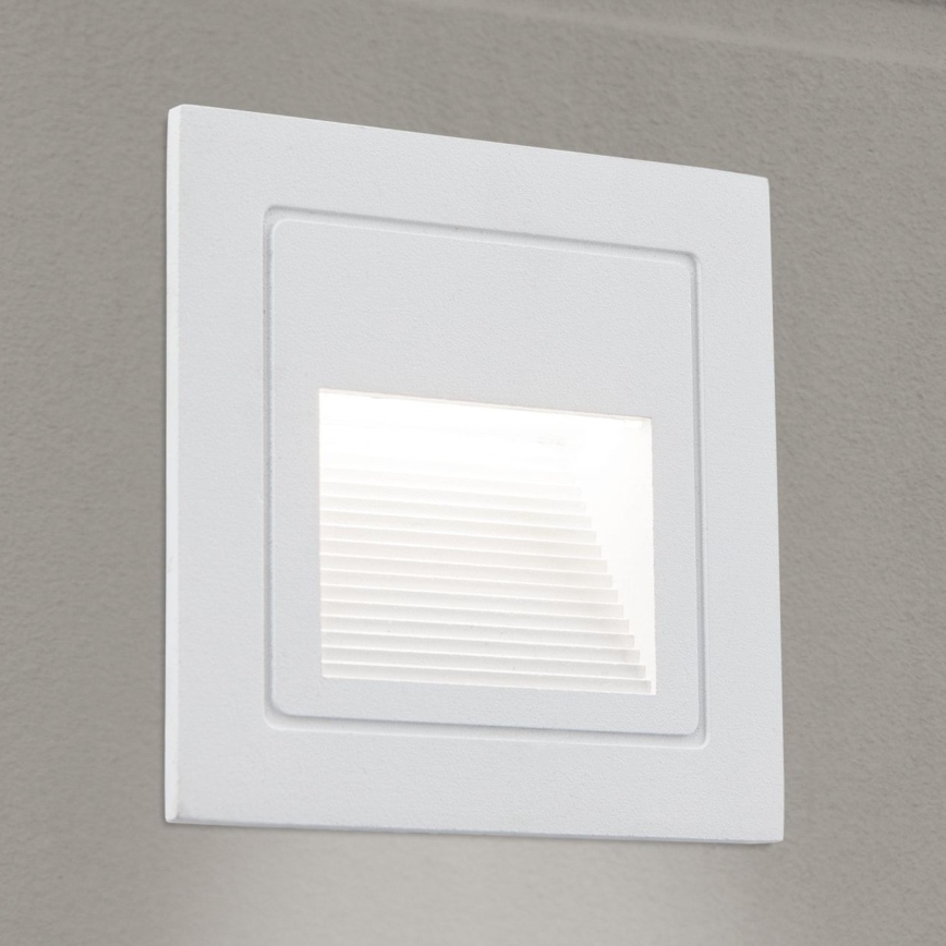 LED Oprawa wpuszczana LORO LED/2W/230V IP65 biały