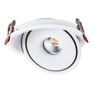 LED Oprawa wpuszczana punktowa LED/28W/230V 3000/4000/6400K śr. 20 cm biały