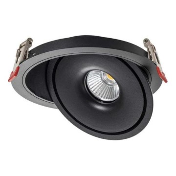 LED Oprawa wpuszczana punktowa LED/28W/230V 3000/4000/6400K śr. 20 cm czarny