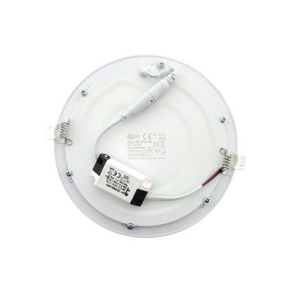 LED Oprawa wpuszczana QTEC LED/15W/230V 4200K śr. 18,8 cm