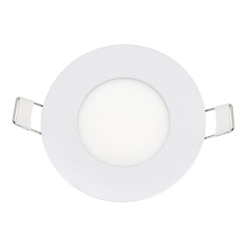 LED Oprawa wpuszczana QTEC LED/3W/230V 2700K śr. 8,3 cm