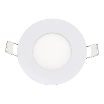 LED Oprawa wpuszczana QTEC LED/3W/230V 4200K śr. 8,3 cm