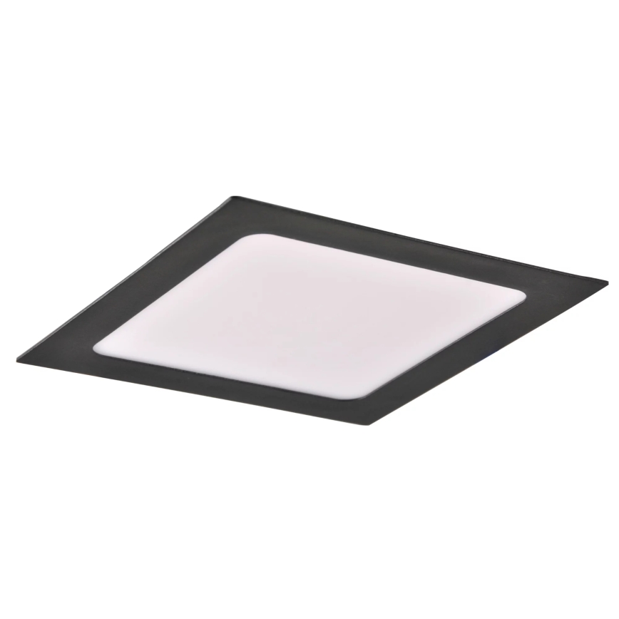 LED Oprawa wpuszczana RIGEL LED/10W/230V 4000K 16,8x16,8 cm czarne