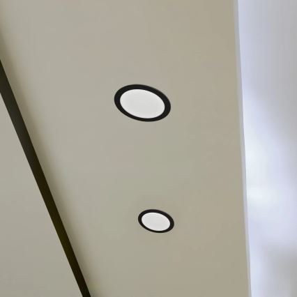 LED Oprawa wpuszczana RIGEL LED/14W/230V 4000K śr. 22 cm czarne