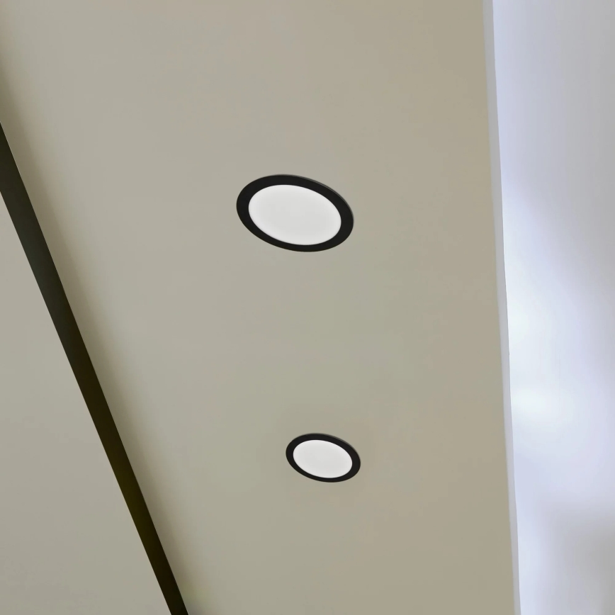 LED Oprawa wpuszczana RIGEL LED/14W/230V 4000K śr. 22 cm czarne