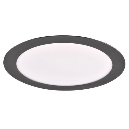 LED Oprawa wpuszczana RIGEL LED/14W/230V 4000K śr. 22 cm czarne