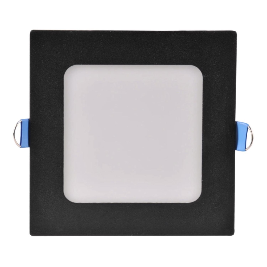 LED Oprawa wpuszczana RIGEL LED/4,8W/230V 4000K 11,8x11,8 cm czarne