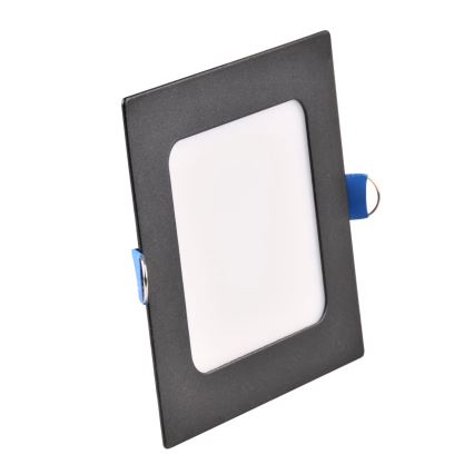 LED Oprawa wpuszczana RIGEL LED/4,8W/230V 4000K 11,8x11,8 cm czarne