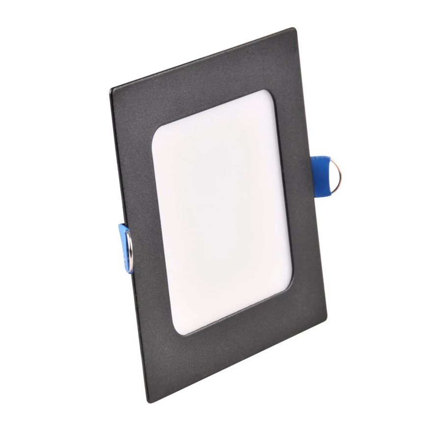 LED Oprawa wpuszczana RIGEL LED/4,8W/230V 4000K 11,8x11,8 cm czarne