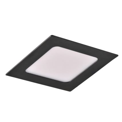 LED Oprawa wpuszczana RIGEL LED/4,8W/230V 4000K 11,8x11,8 cm czarne
