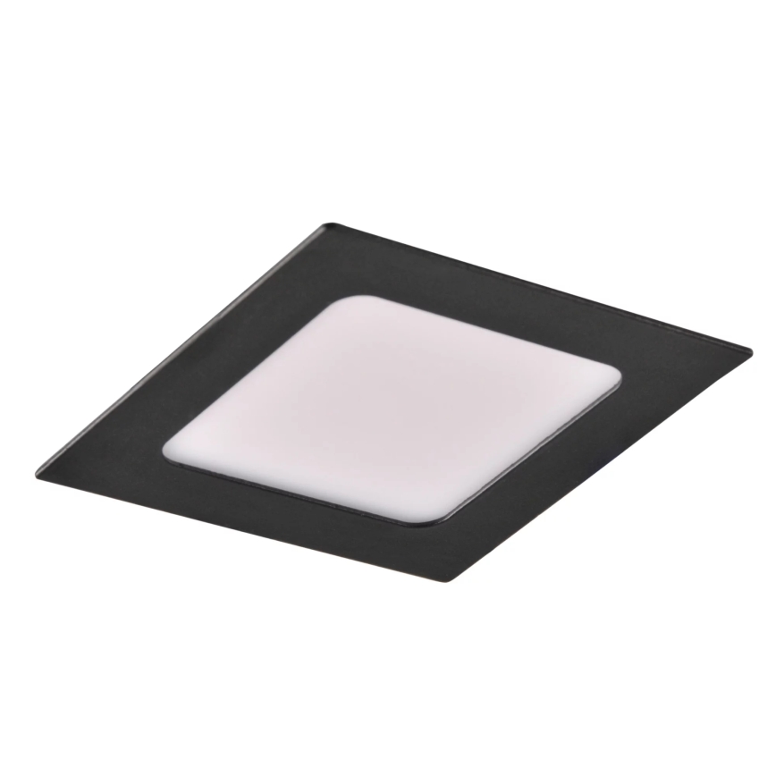 LED Oprawa wpuszczana RIGEL LED/4,8W/230V 4000K 11,8x11,8 cm czarne