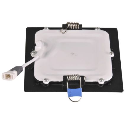 LED Oprawa wpuszczana RIGEL LED/4,8W/230V 4000K 11,8x11,8 cm czarne