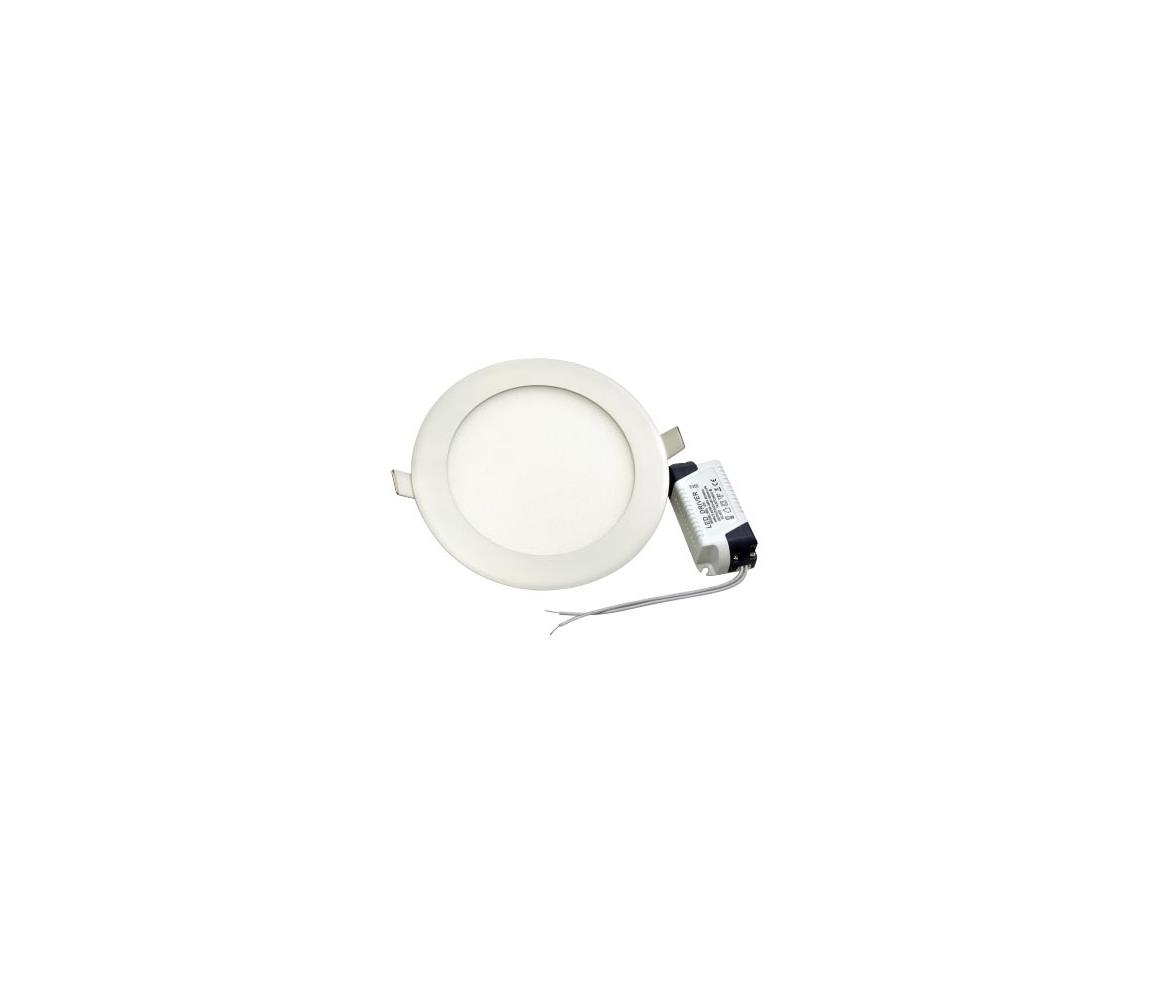 LED Oprawa wpuszczana RIKI-V LED SMD/12W/230V pr.175 mm