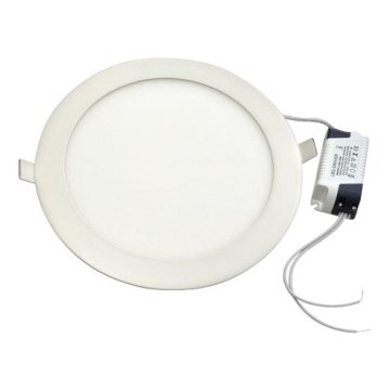 LED Oprawa wpuszczana  RIKI-V LED SMD/18W/230V pr.225 mm