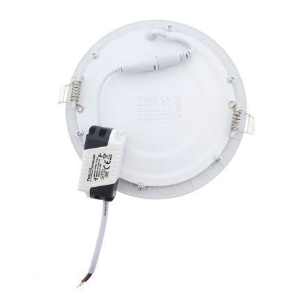 LED Oprawa wpuszczana ROUND LED/12W/230V 4200K