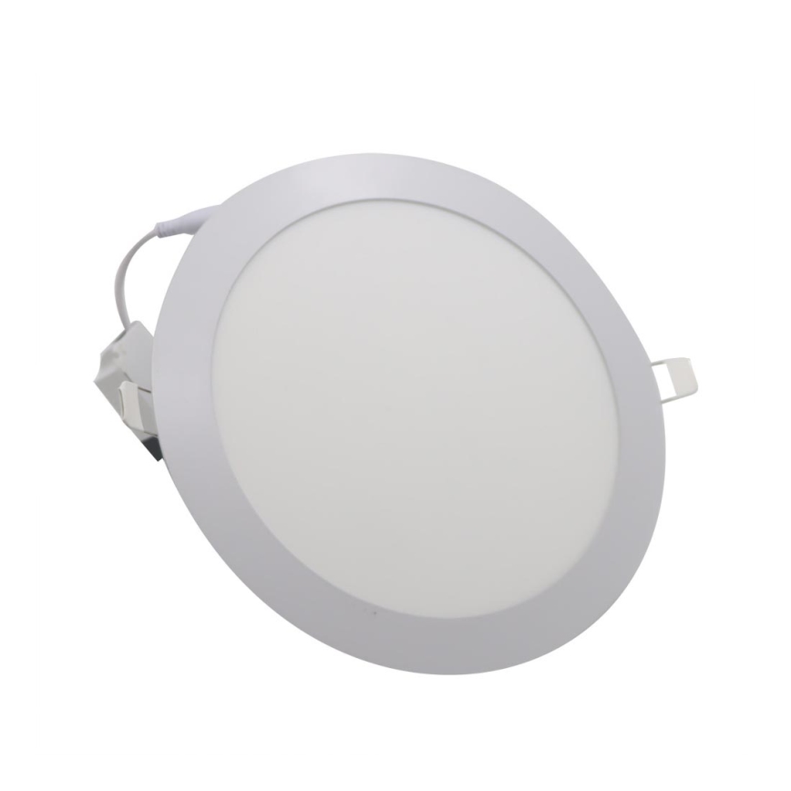 LED Oprawa wpuszczana ROUND LED/18W/230V 2700K