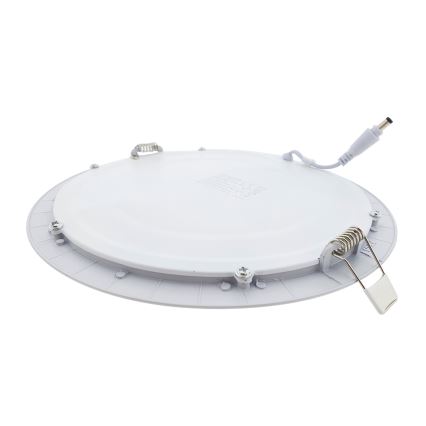 LED Oprawa wpuszczana ROUND LED/18W/230V 4200K