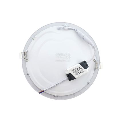 LED Oprawa wpuszczana ROUND LED/18W/230V 4200K