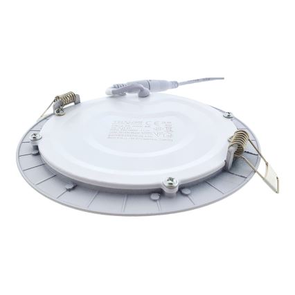 LED Oprawa wpuszczana ROUND LED/9W/230V 4200K