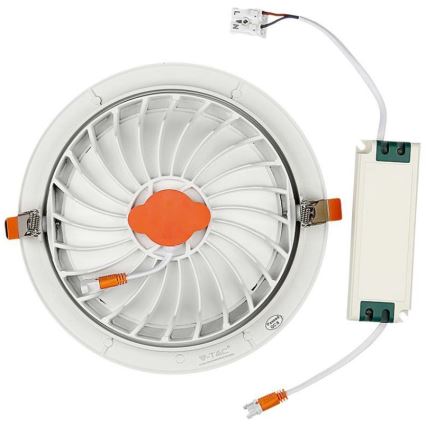 LED Oprawa wpuszczana SAMSUNG CHIP LED/10W/230V 3000K