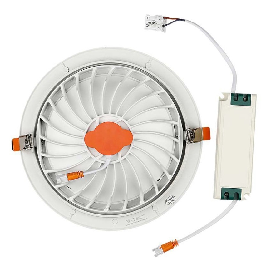 LED Oprawa wpuszczana SAMSUNG CHIP LED/10W/230V 4000K
