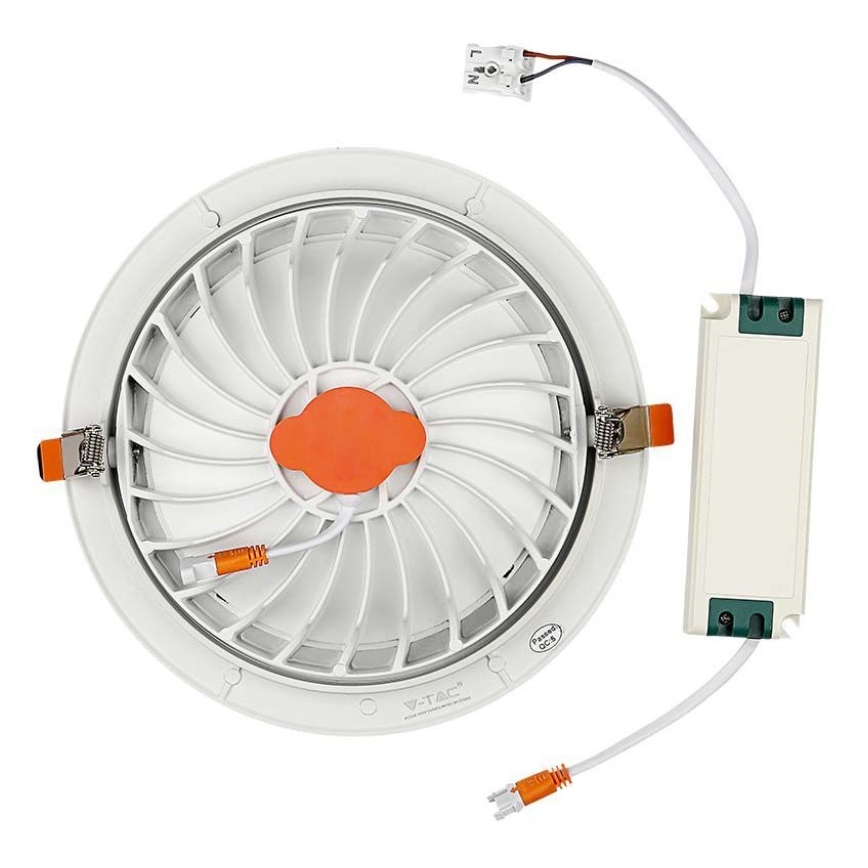 LED Oprawa wpuszczana SAMSUNG CHIP LED/30W/230V 6400K