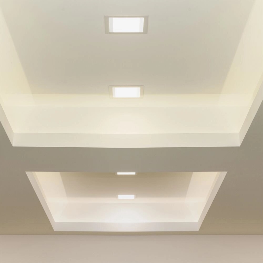 LED Oprawa wpuszczana SAMSUNG CHIP LED/3W/230V 3000K 9x9 cm biała