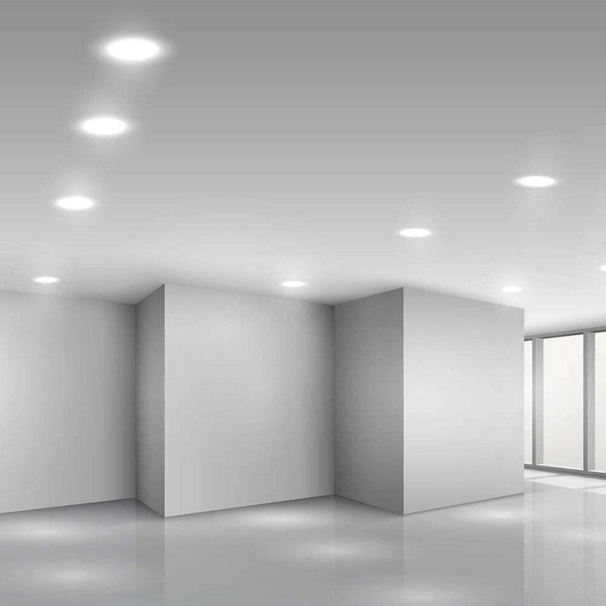 LED Oprawa wpuszczana SAMSUNG CHIP LED/3W/230V 6500K śr. 9,5 cm biała