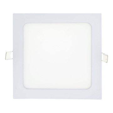 LED Oprawa wpuszczana SQUARE LED/15W/230V 4200K 18,8x18,8 cm biały