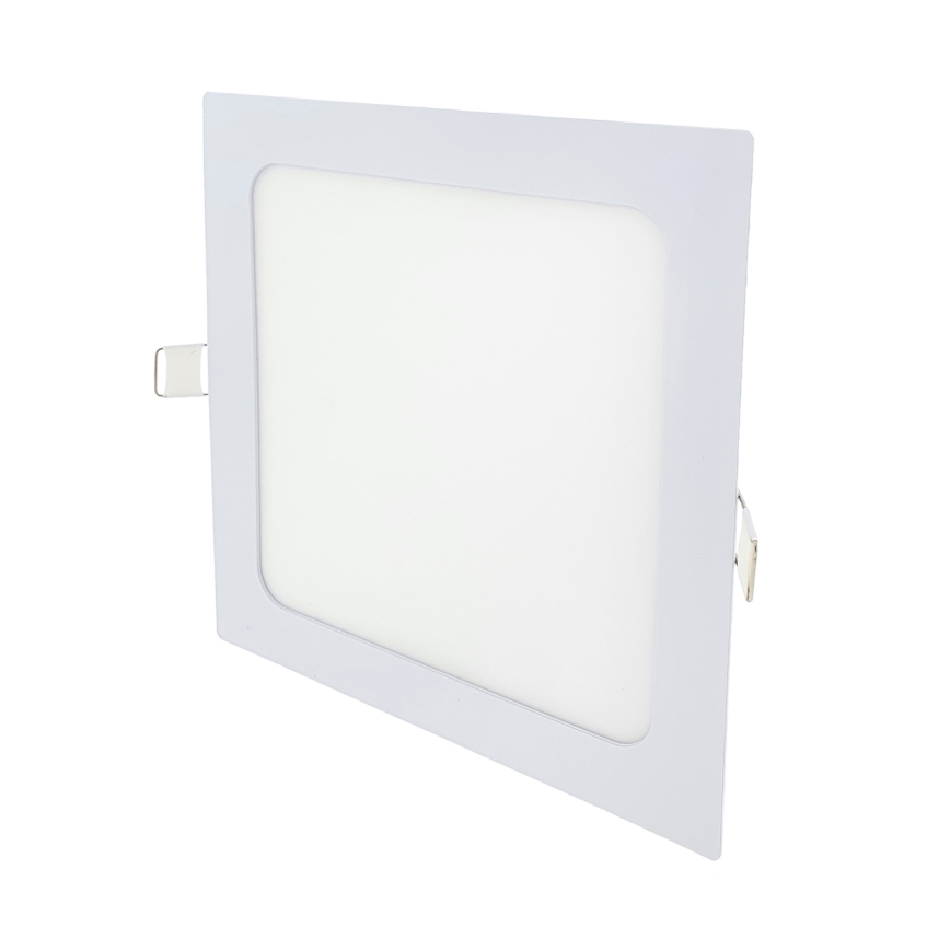 LED Oprawa wpuszczana SQUARE LED/15W/230V 4200K 18,8x18,8 cm biały