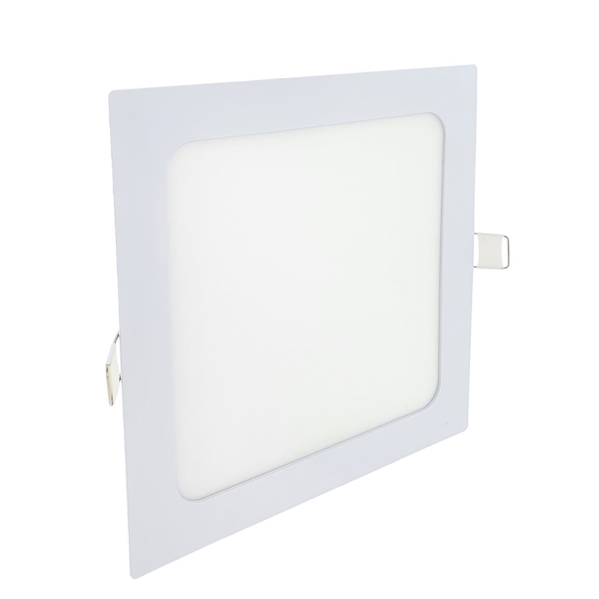 LED Oprawa wpuszczana SQUARE LED/15W/230V 6500K 18,8x18,8 cm biały