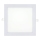 LED Oprawa wpuszczana SQUARE LED/18W/230V 2700K 22x22 cm biały
