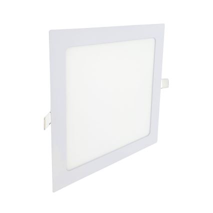 LED Oprawa wpuszczana SQUARE LED/18W/230V 2700K 22x22 cm biały