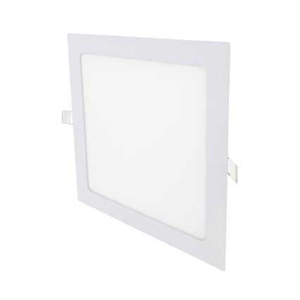 LED Oprawa wpuszczana SQUARE LED/18W/230V 2700K 22x22 cm biały