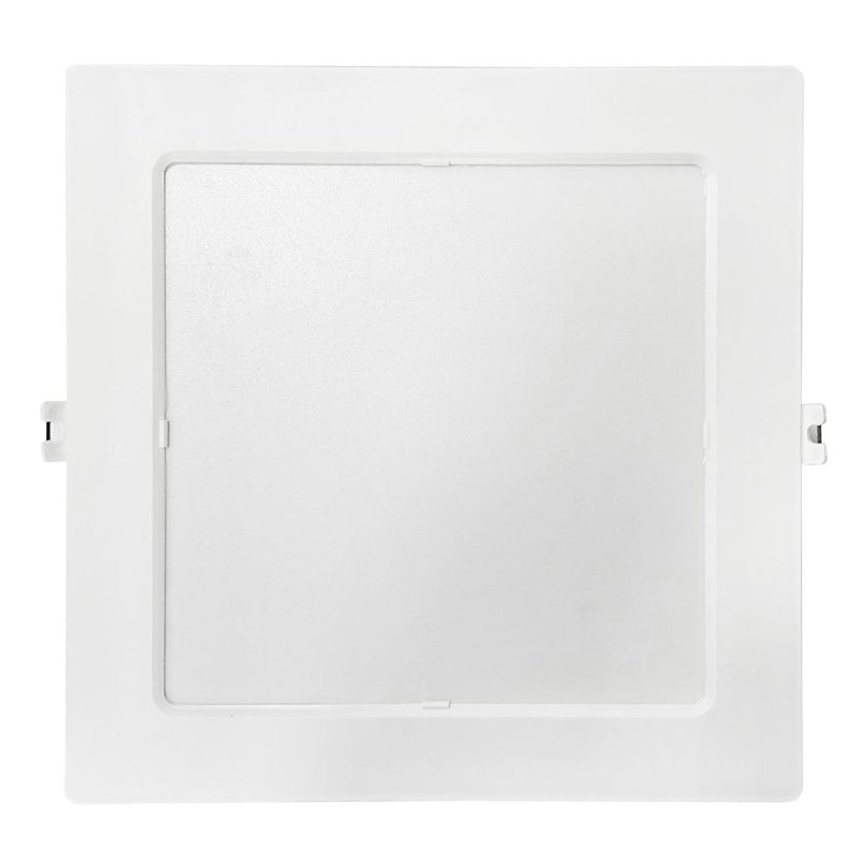 LED Oprawa wpuszczana SQUARE LED/18W/230V 4000K 22x22 cm biały