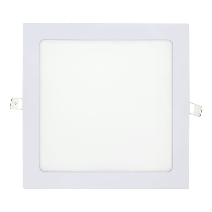 LED Oprawa wpuszczana SQUARE LED/18W/230V 4200K 22x22 cm biały