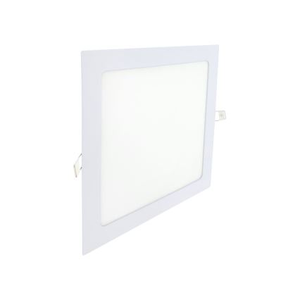 LED Oprawa wpuszczana SQUARE LED/18W/230V 4200K 22x22 cm biały