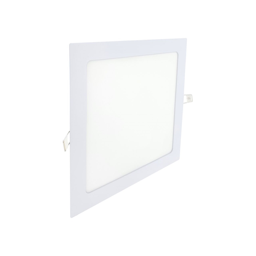 LED Oprawa wpuszczana SQUARE LED/18W/230V 4200K 22x22 cm biały