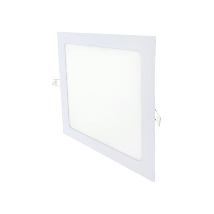 LED Oprawa wpuszczana SQUARE LED/18W/230V 4200K 22x22 cm biały