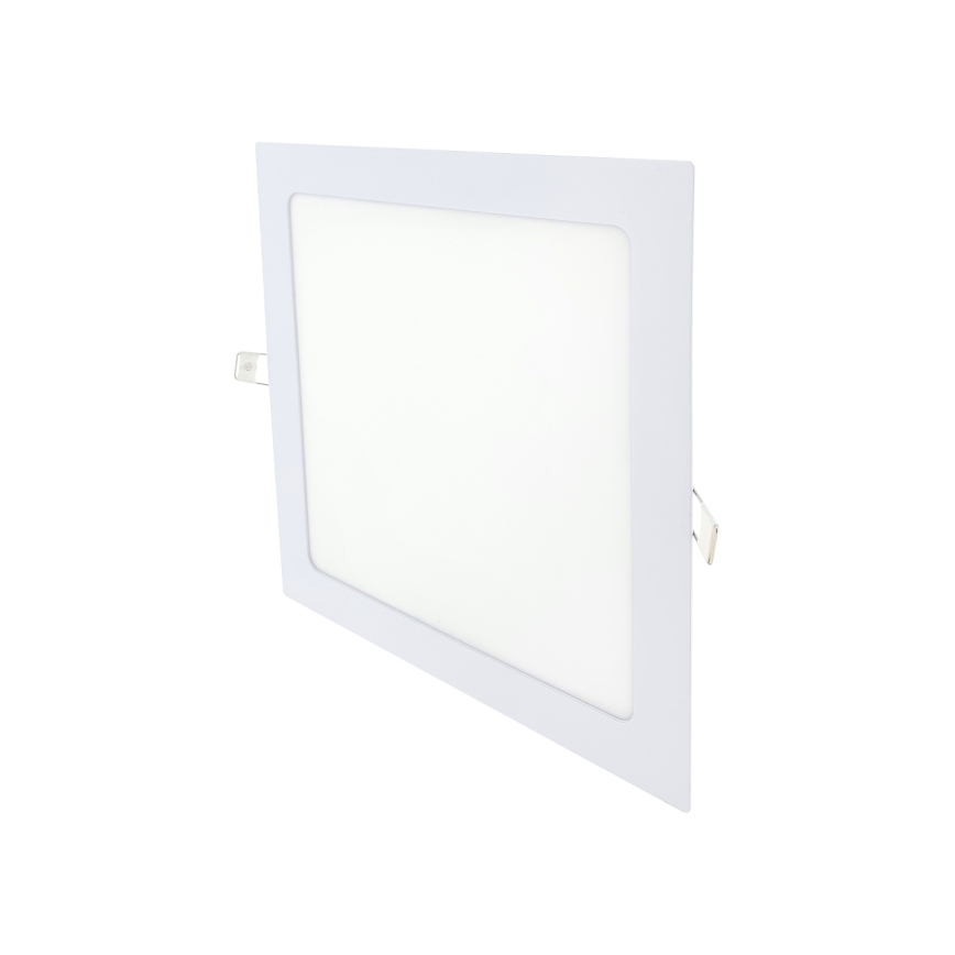 LED Oprawa wpuszczana SQUARE LED/18W/230V 4200K 22x22 cm biały