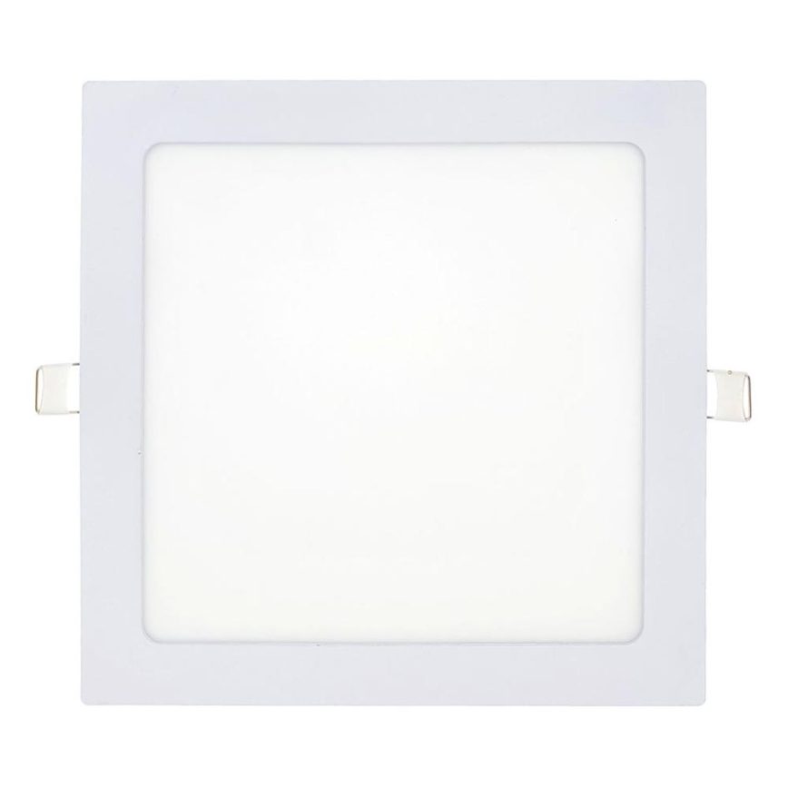 LED Oprawa wpuszczana SQUARE LED/18W/230V 6500K 22x22 cm biały