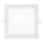 LED Oprawa wpuszczana SQUARE LED/18W/230V 6500K 22x22 cm biały