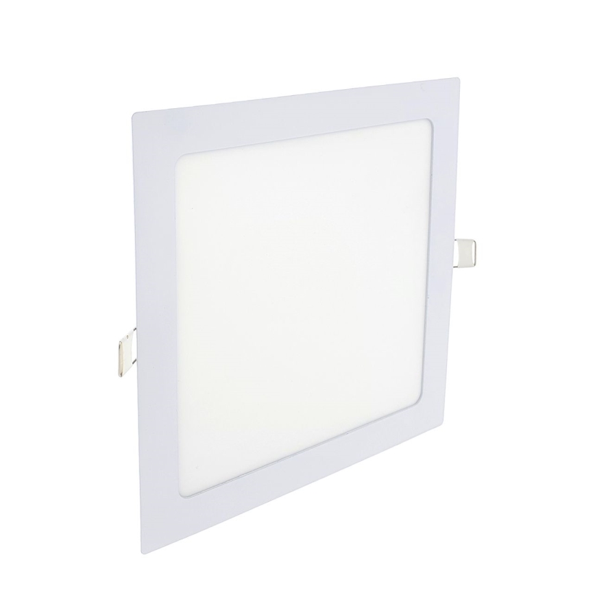 LED Oprawa wpuszczana SQUARE LED/18W/230V 6500K 22x22 cm biały