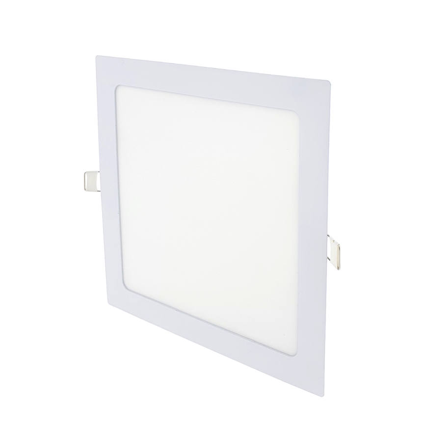 LED Oprawa wpuszczana SQUARE LED/18W/230V 6500K 22x22 cm biały