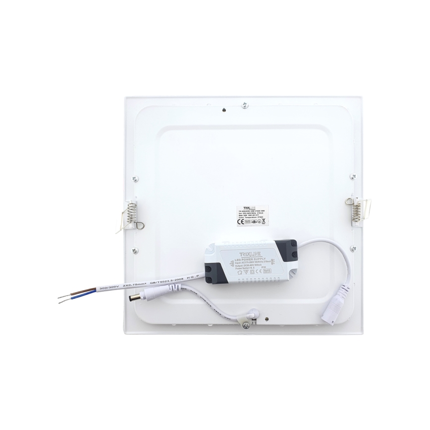 LED Oprawa wpuszczana SQUARE LED/24W/230V 2700K