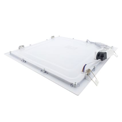 LED Oprawa wpuszczana SQUARE LED/24W/230V 4200K 29,2x29,2 cm biały