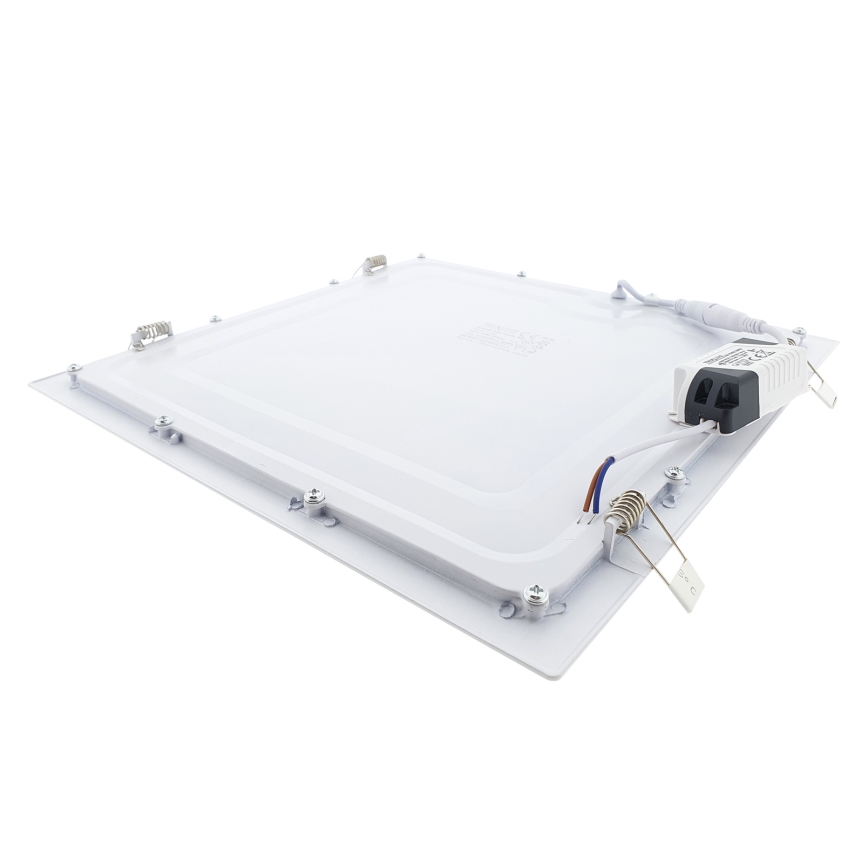 LED Oprawa wpuszczana SQUARE LED/24W/230V 4200K 29,2x29,2 cm biały