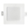 LED Oprawa wpuszczana SQUARE LED/3W/230V 4000K 9x9 cm biały