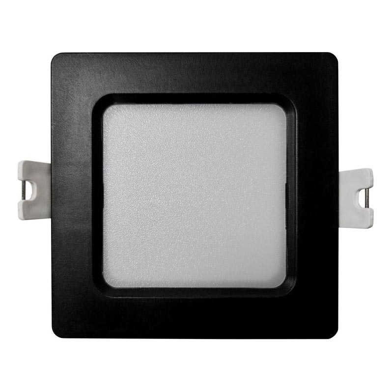 LED Oprawa wpuszczana SQUARE LED/3W/230V 4000K 9x9 cm czarny