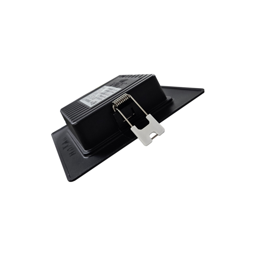 LED Oprawa wpuszczana SQUARE LED/3W/230V 4000K 9x9 cm czarny